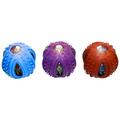 Fly Free Zone 51082 3 in. Doglucent TPR Light Up Ball With Outer Rubber Ring Dog Toy FL136060